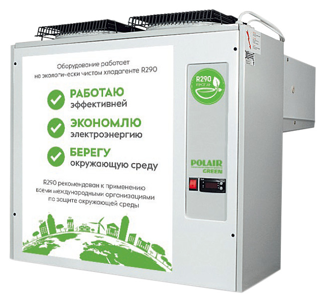 Моноблок низкотемпературный POLAIR MB 214 S GREEN